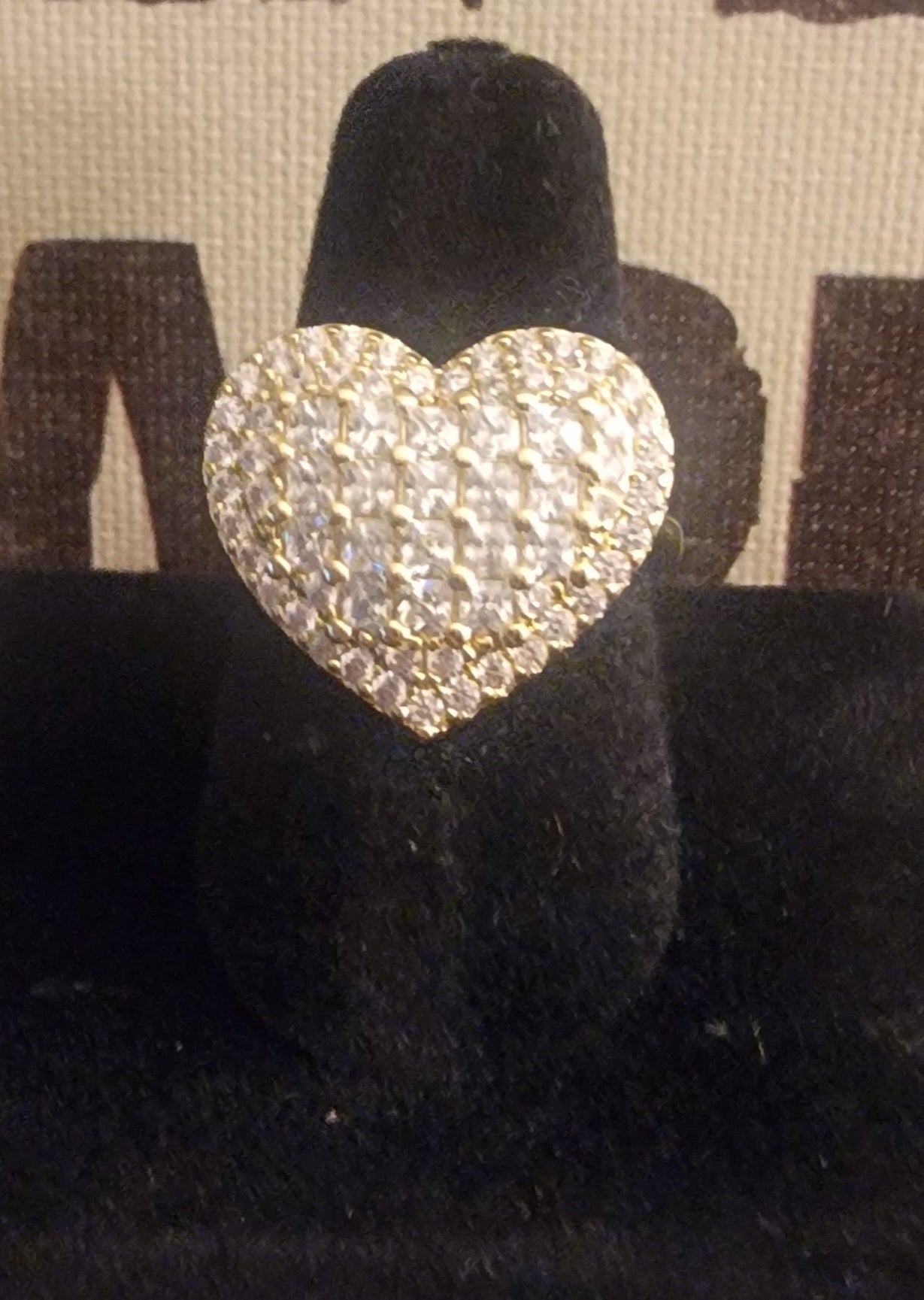 Heart ring in gold  image 0