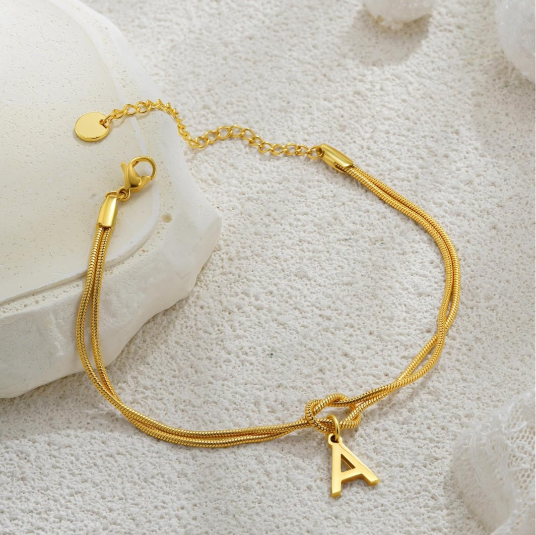 Danity initial bracelet  image 1