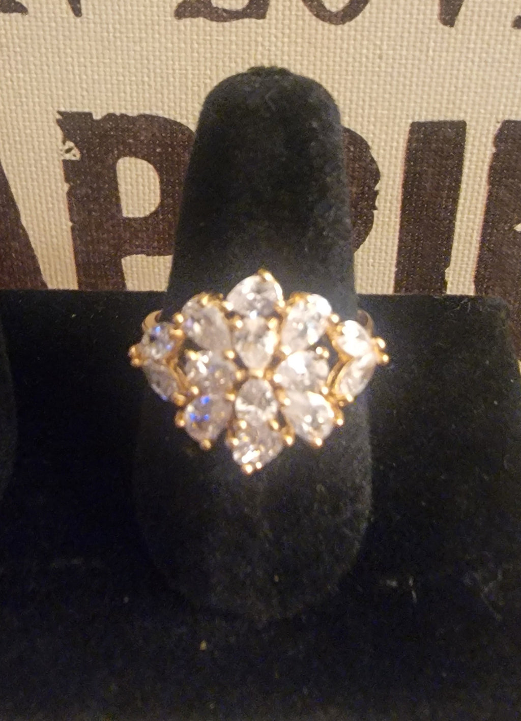 Cluster stone ring image 0