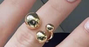 Trio of love ring(Adjustable) image 0