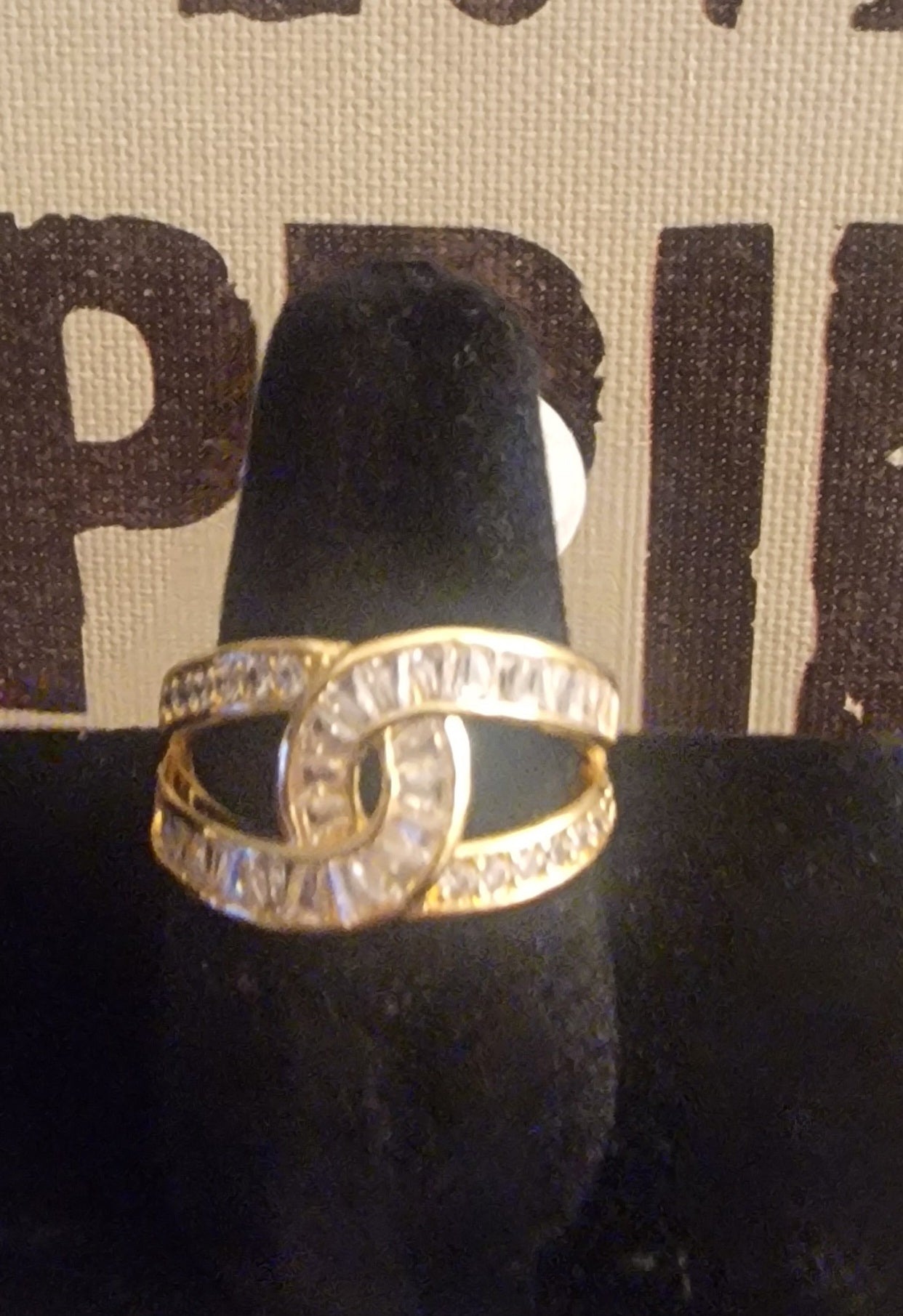 Interlocking ring sizes 6 through 8 image 0